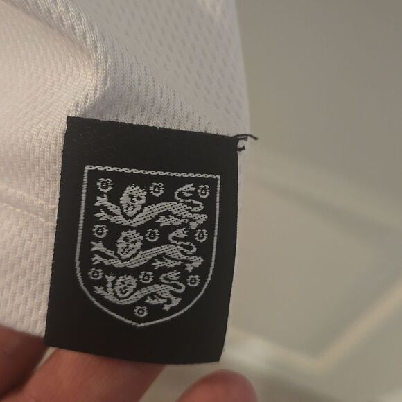 White England Soccer Jersey Size Xl - Picture 4 of 6